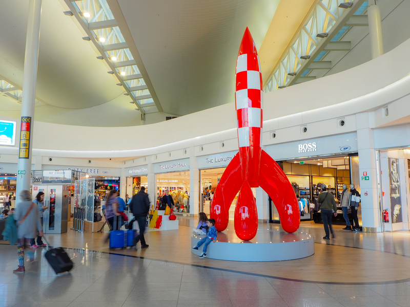 Brussels Airport has only one terminal divided in two piers.